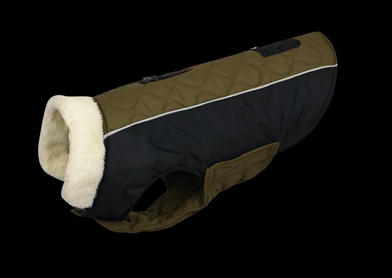 Pocket new pet clothes autumn and winter dog clothes vest cotton coat double sided wearable dog clothes coat clothing_voghion.com
