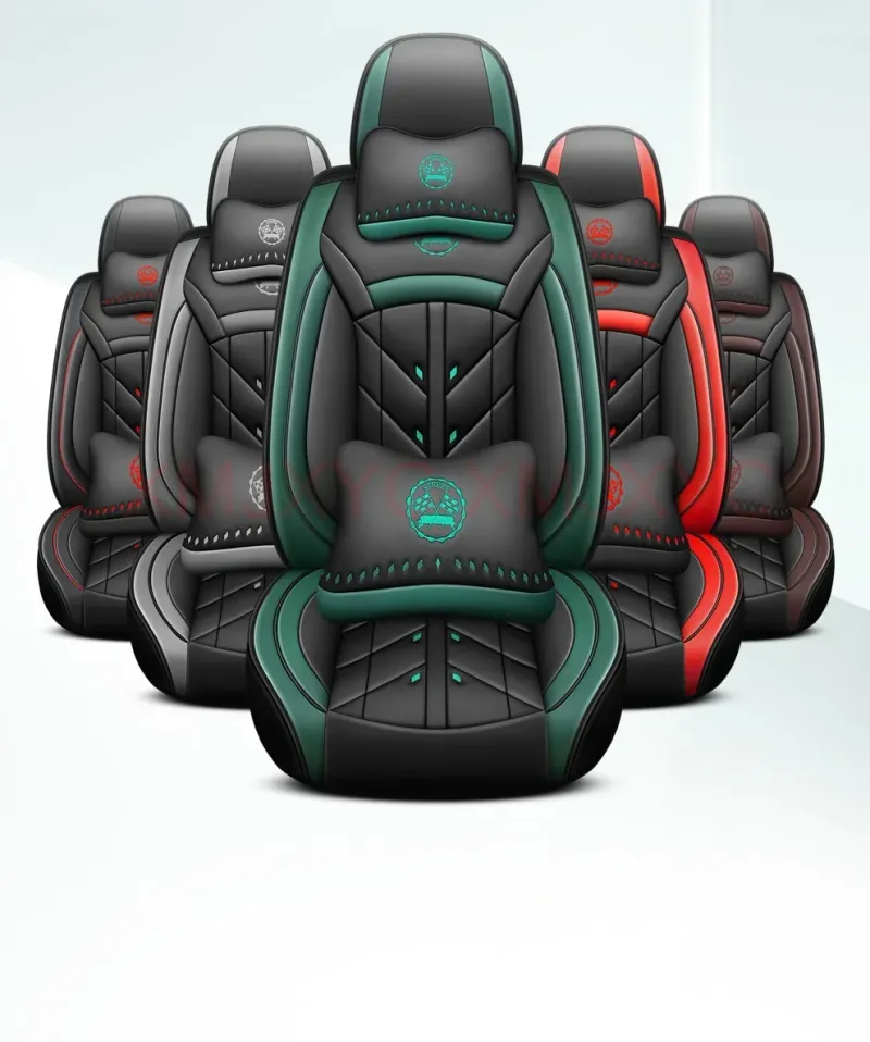Universal Style Full Coverage Seat Cover For Golf 4 5 6 F10 F11 G30 Peugeot 207 206 MG4 Car Accessories Pu Leather_voghion.com