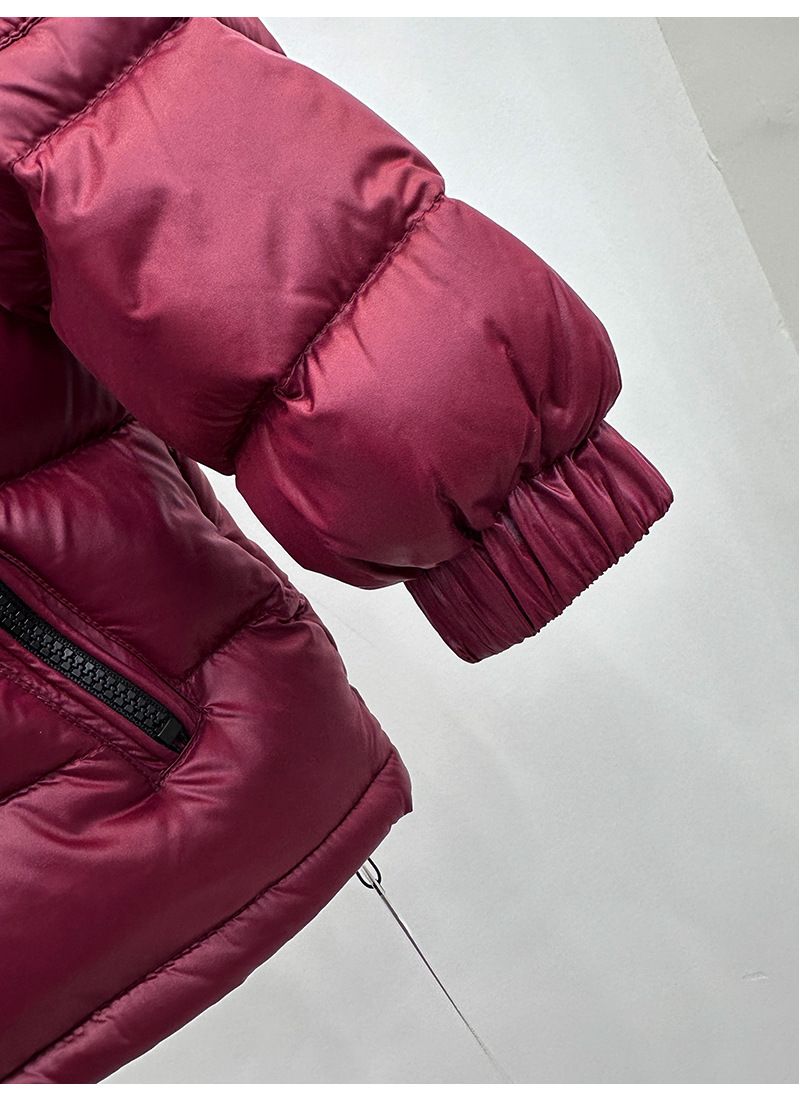 Children's Down Jacket 2025 Winter New Style Small And Medium Sized Children's Thick Warm Hooded Short 90 White Duck Down Winter Coat_voghion.com