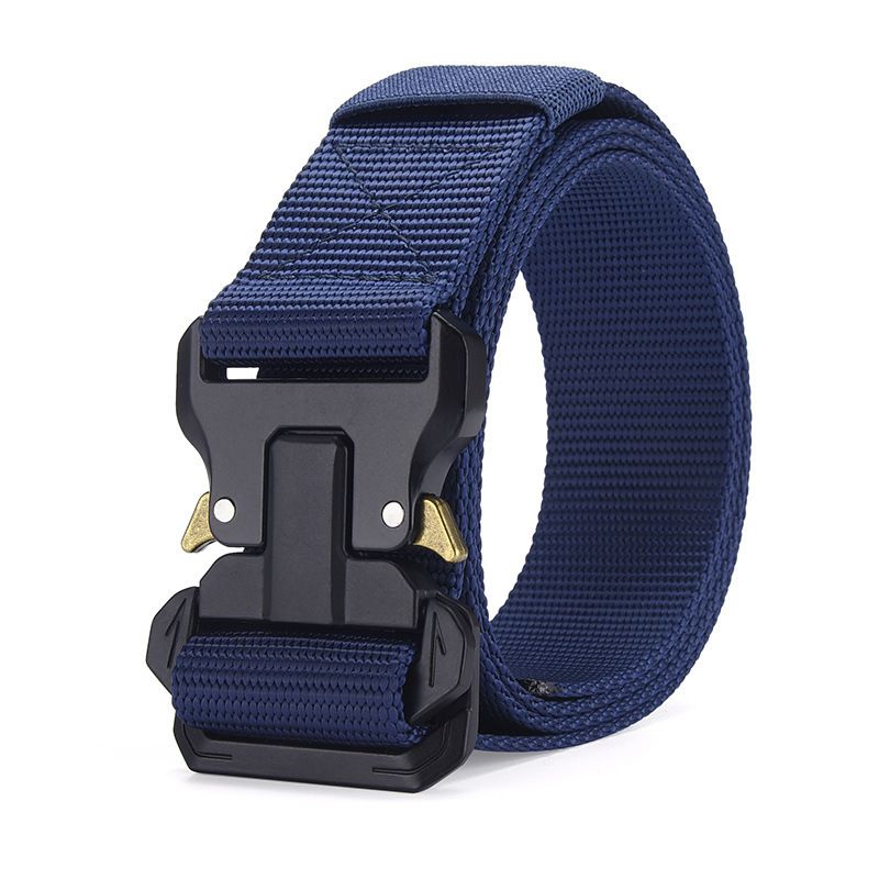 Cobra Tactical Nylon Woven Multifunctional Casual Alloy Buckle Pants Belt dla mężczyzn i kobiet_voghion.com