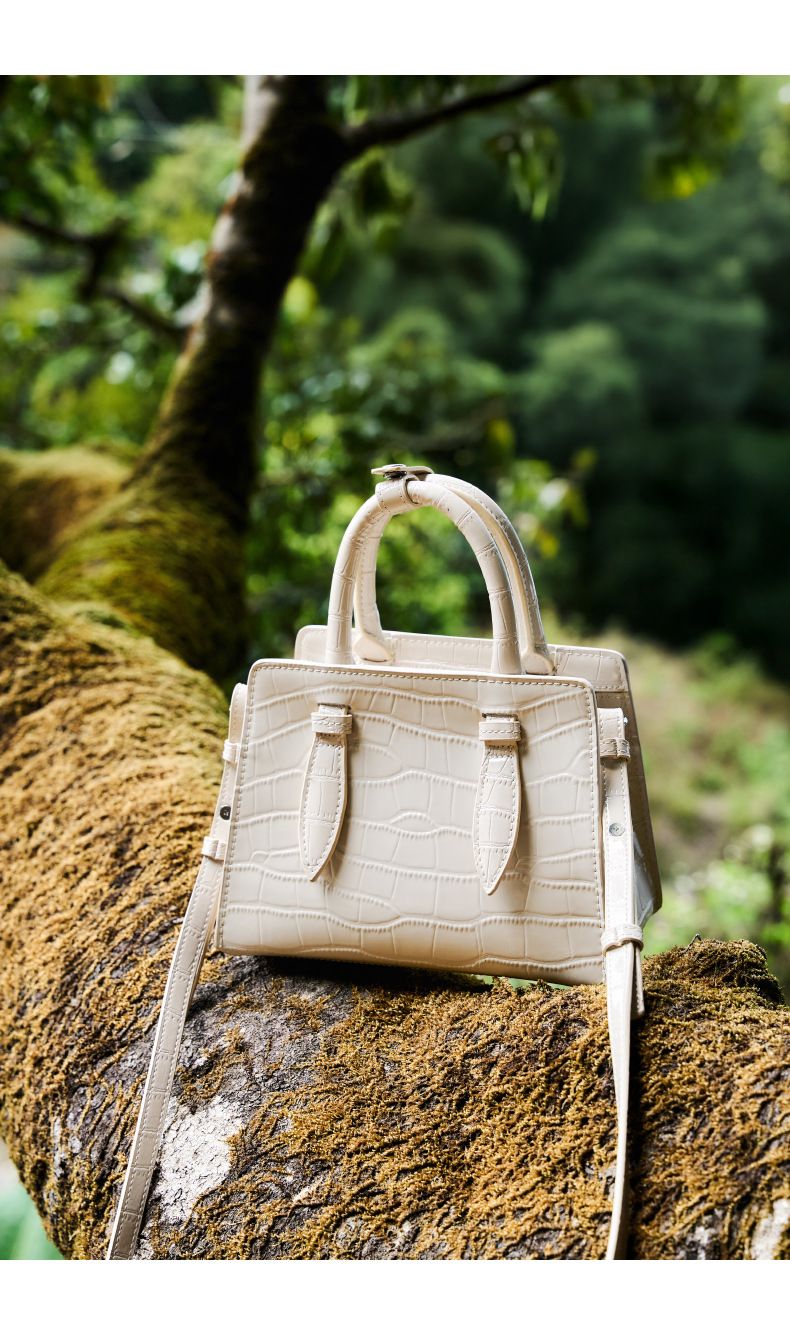 Borsa a mano in vera pelle, alla moda, da donna, piccola, quadrata, semplice, di nicchia, popolare, a tracolla_voghion.com