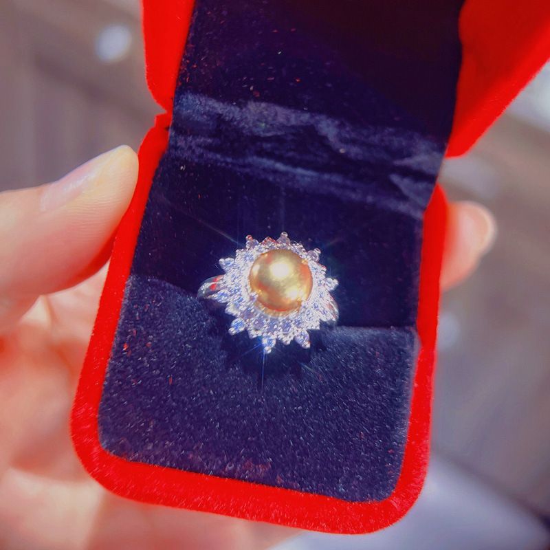 Thai Amulet Cuban Xi Weng Gold Attracting Simi Star Mercury Gold-Eating Gift Ring_voghion.com