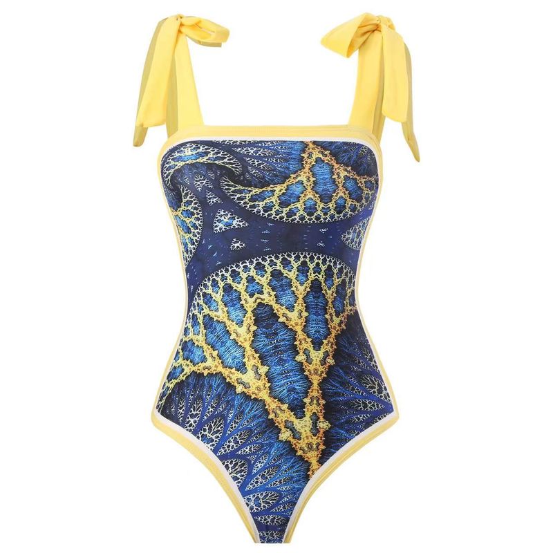 Maillot de bain une pièce en mousseline de soie, style conservateur, couvrant le ventre, jupe portefeuille, source chaude_voghion.com