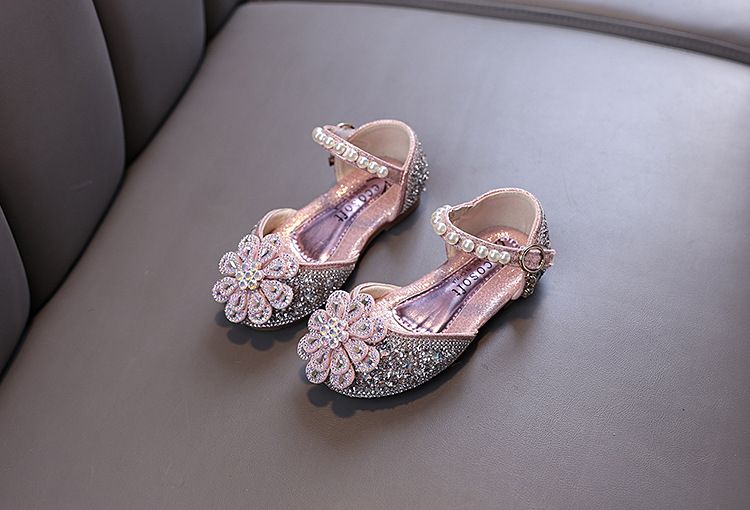 Neu Dame Baby Mädchen Mädchen Prinzessin Diamant Einzelnen Schuh Schuhe Dance_voghion.com
