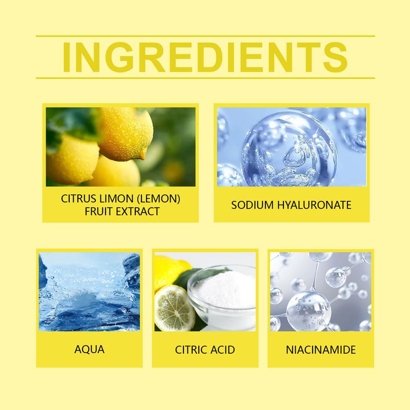 Hoygi Lemon Exfoliating Gel Gently Cleanses Face Body Skin Hydrating Moisturizing Refreshing Cleansing Gel_voghion.com
