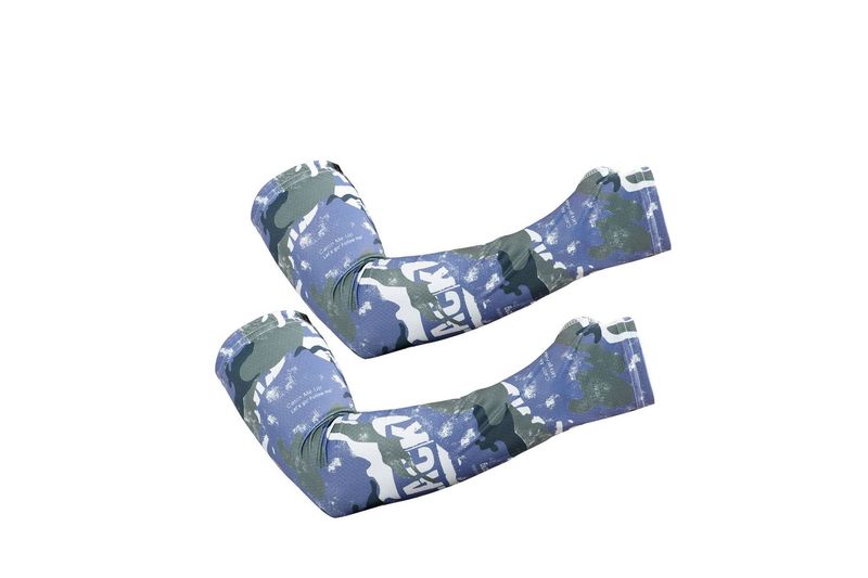 Outdoor UV Face Mask & Neck Gaiter Set - Breathable Ice Silk Arm Sleeves For Hiking Fishing & Sun Protection_voghion.com