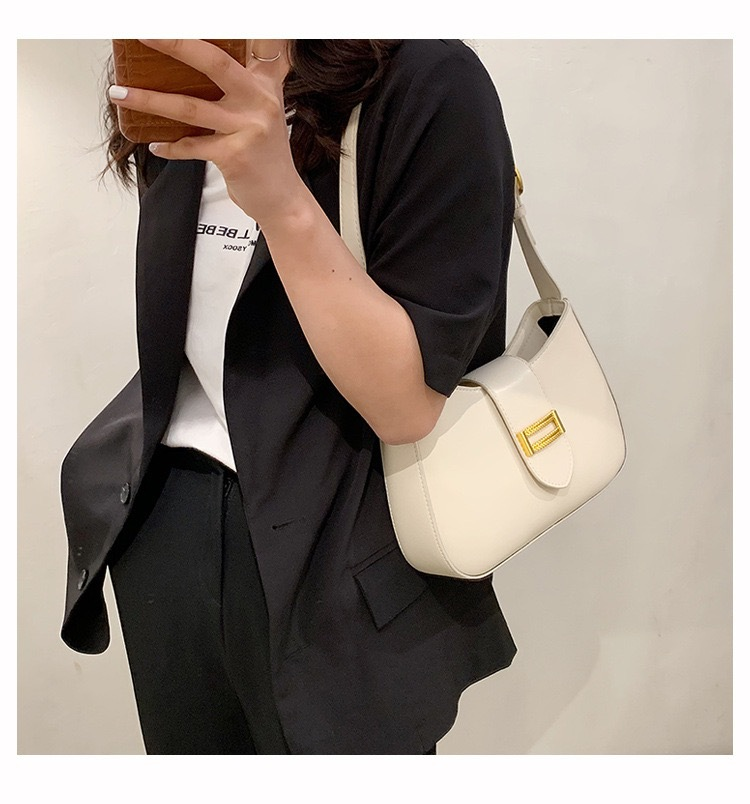 Borsa piccola per il commercio estero transfrontaliero Donna Ins Niche 2023 New Fashion Borsa per baguette estiva borsa a tracolla per ragazza calda_voghion.com
