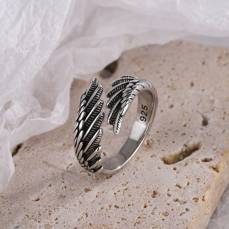 Sterling Sterling VENUS Sier Vintage sulgedest sõrmus naistele Isiksus Trendikas Tai Sier Ehted 2023 Uus_voghion.com
