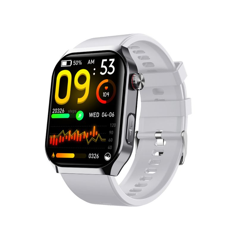 New F700 Smartwatch Health Monitoring Micro-physical Examination HRV Report Blood Glucose Blood Oxygen Pressure ECG Fall Detection_voghion.com