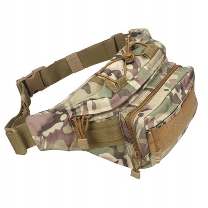 Outdoor Sports Running Multi-functional Messenger Storage Fanny Pack, Mountaineering Riding Portable Tactical Bag_voghion.com