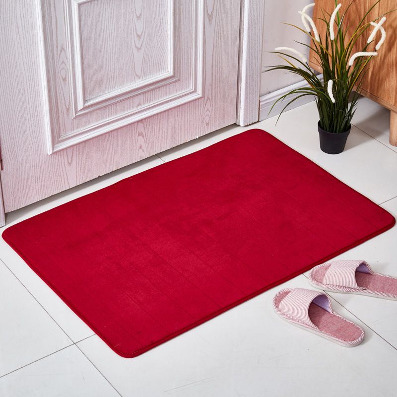 Badezimmer-Türmatte, Korallenvlies, gestreifter Teppich, Schreibtischunterlage, Nachttischdecke, Schlafzimmertürteppich_voghion.com