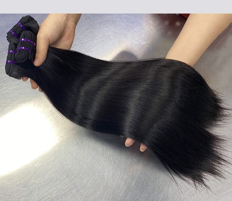 Super doudle disegnato un file trama di capelli osso dritto pacchi capelli umani_voghion.com