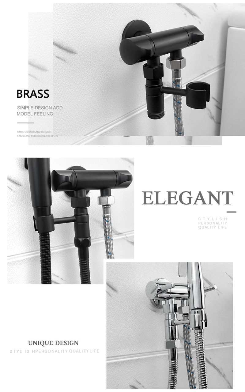Messing Wénkelventil Kierperreiniger Kierperreiniger Kierperreiniger Edelstol Düsen Toilette Spraypistoul Wäschen Arsch Wäschkran_voghion.com