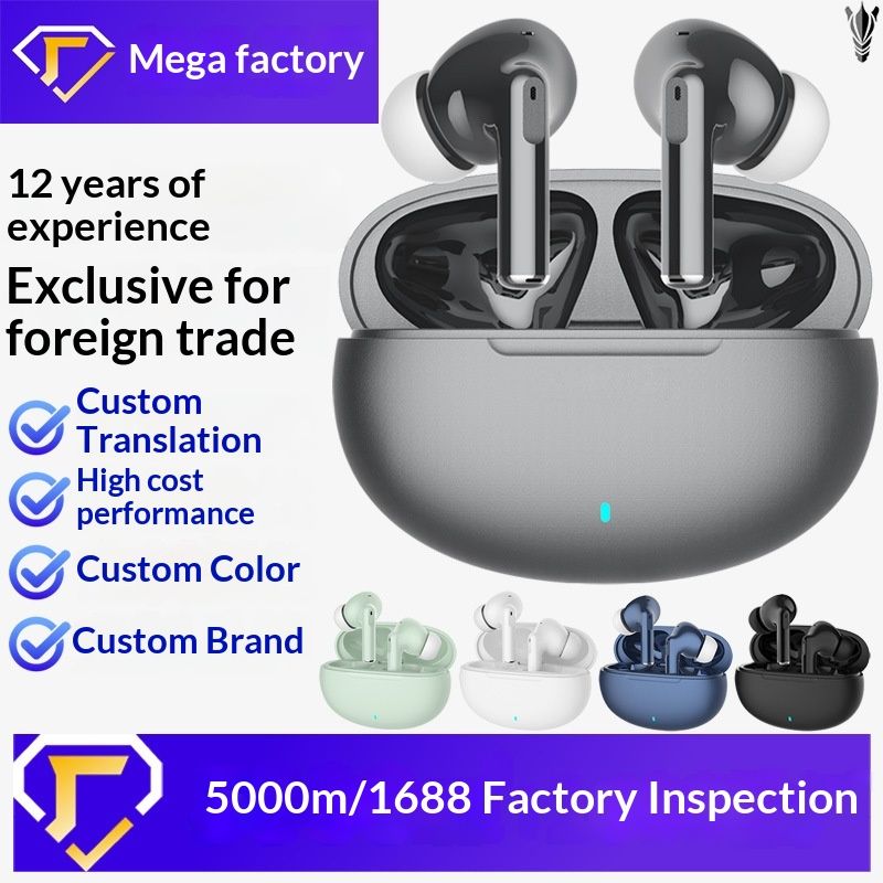 NeoGear Speciaal ontworpen voor buitenlandse handel Echte AI-vertaling Aangepaste in-ear Bluetooth draadloze oordopjes Twee paar in één_voghion.com