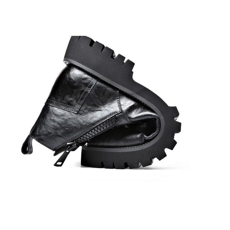 2025 Nieuwe heren hoge leren laarzen Veelzijdige veterschoenen voor werkschoenen Martens Boots_voghion.com