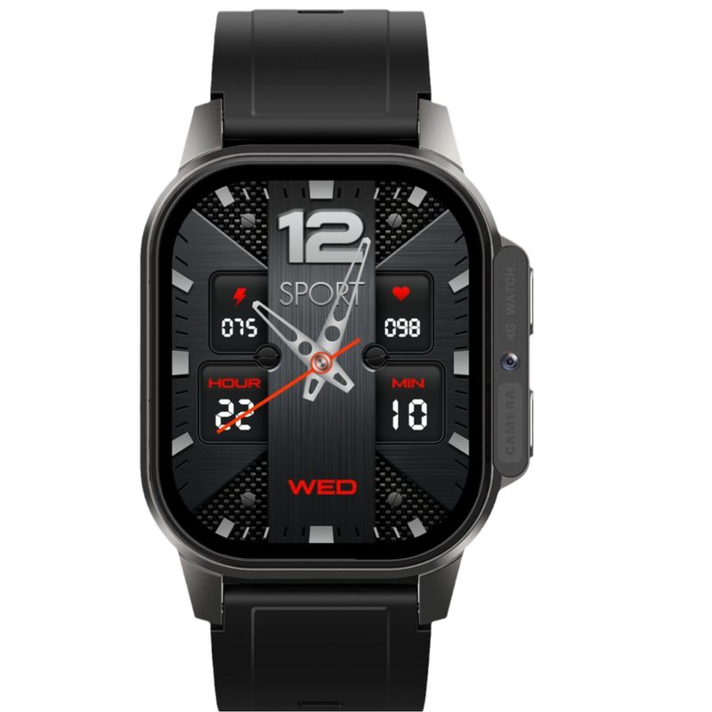 DM62 Smart Watch 2.1inch Amoled Screen Card Slot Phone GPS Positioning Sports Blood Oxygen HRV Heart Rate Monitoring_voghion.com