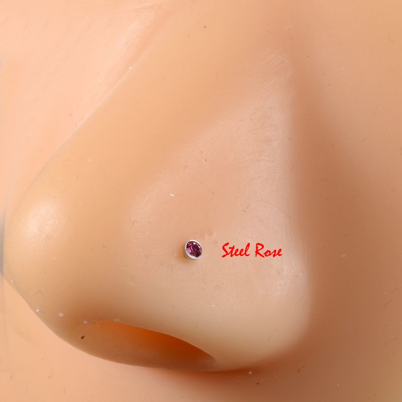 1PC Disposable Safe Sterile Piercing Unit For Nose Studs Flower Style Piercing Gun Piercer Tool Machine Body Piercing Jewelry_voghion.com