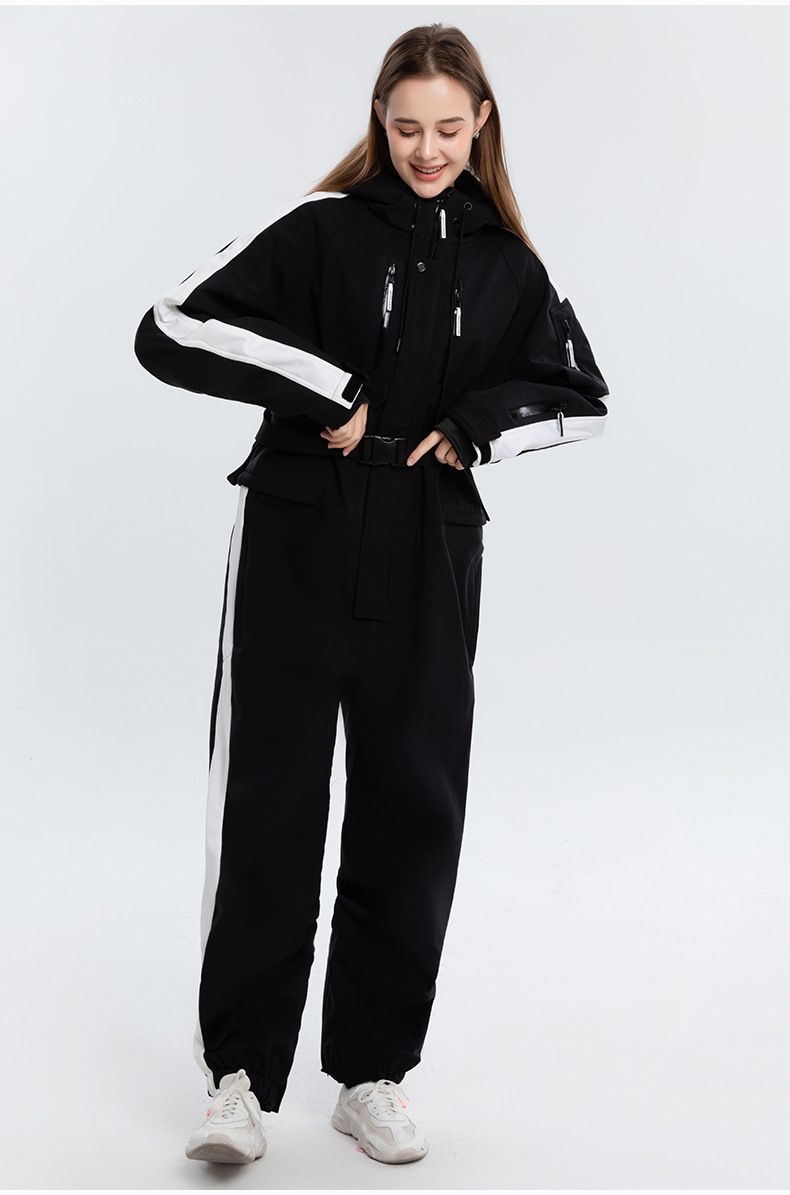 Conjunto de traje de esquí de una pieza para adultos, resistente al viento, impermeable, cálido, para exteriores, chaqueta de snowboard_voghion.com