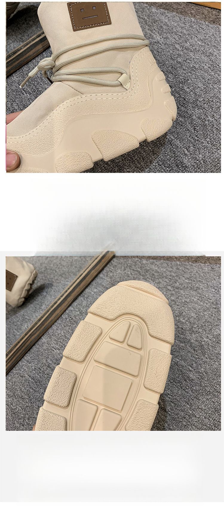 2025 Winter Neue verdickte warme Damen-Schneestiefel bis zur Wade, rutschfest, modisch, lässig_voghion.com