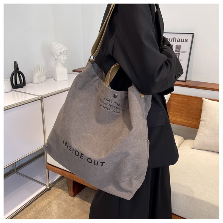Borsa a tracolla di lusso in tela da donna Nobility, borsa casual da lavoro a tracolla, con ricamo a forma di sole._voghion.com