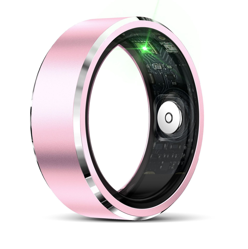 Nuevo anillo inteligente R5 resistente al agua, monitor de ritmo cardíaco, presión arterial, oxígeno en sangre, sueño, fotografía multideportiva, anillo Bluetooth_voghion.com