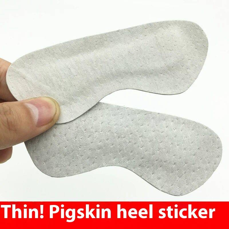Cuscinetti per talloni in vera pelle di maiale per prevenire l'usura del piede, prevenire le bolle sul tallone, regolare la misura della scarpa. Cuscinetti posteriori per il piede._voghion.com