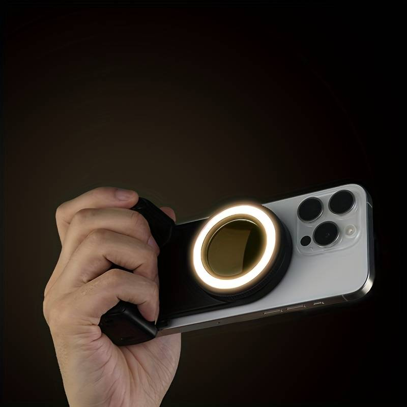 Die Bluetooth-Assist-Kamera für Mobiltelefone eignet sich für Live-Fotoaufnahmen. Tragbares Bluetooth-Kamerazubehör mit Magnetunterstützung._voghion.com