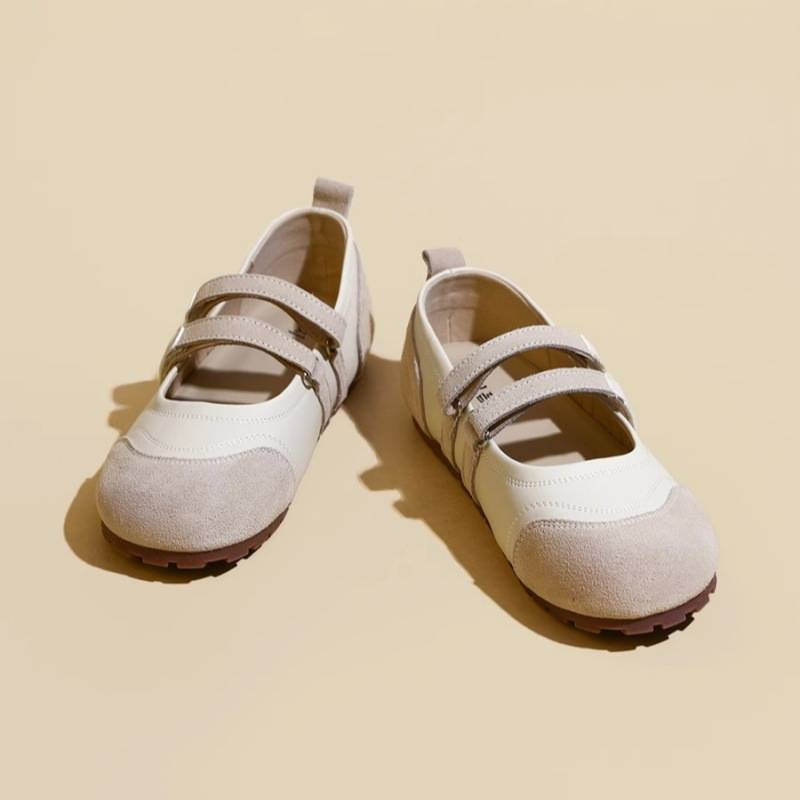 Scarpe singole piatte retrò per donna 2025 Scarpe casual estive Mary Jane_voghion.com