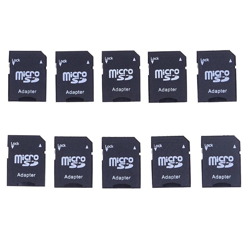 4pcs Micro TransFlash TF To SD SDHC Card Adapter Converter Phones Tablet Memory Stick For Computer Internal Storages_voghion.com