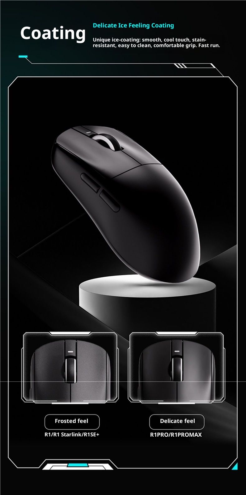 Digitex VXE Dragonfly R1 Star Flash Kabellose Bluetooth-Maus Gaming Office E-Sport Lange Akkulaufzeit Ultraleicht_voghion.com