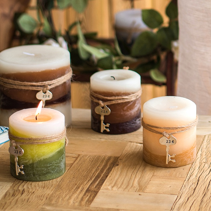 Juhan Key Craft Aromatherapy Decoration Candle ZAKKA American European Natural Environmental Protection_voghion.com