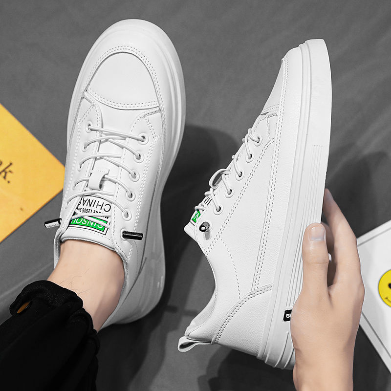 Scarpe da cricket per uomo, traspiranti e alla moda in estate, casual alla moda, superficie in pelle versatile, impermeabili piccole_voghion.com