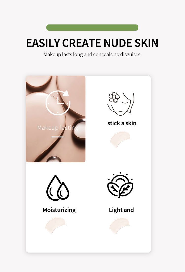 Five VC Skin Essence Cream Face Natural Concealer Non False Whitening Isolating Cream Moisturizing_voghion.com
