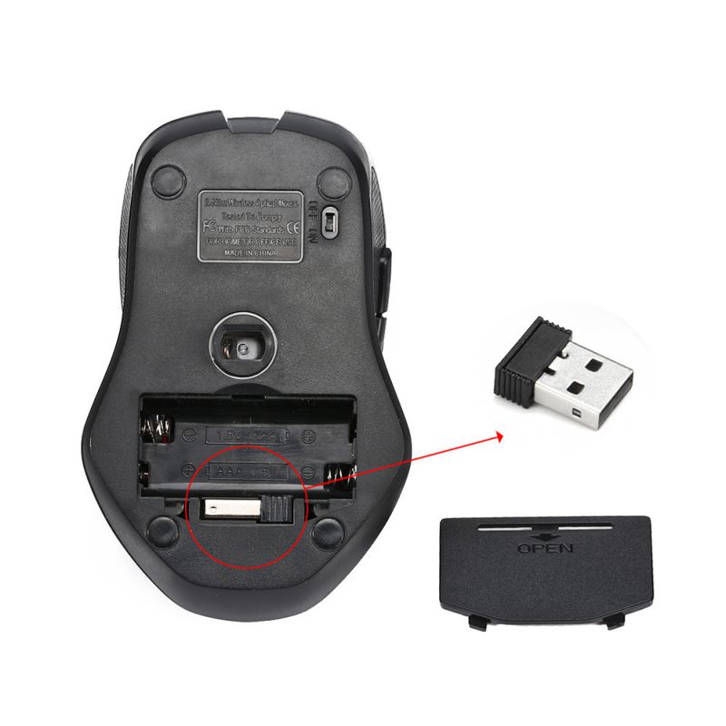 A887 2.4G belaidė biuro pelė žaidimų pelė_voghion.com