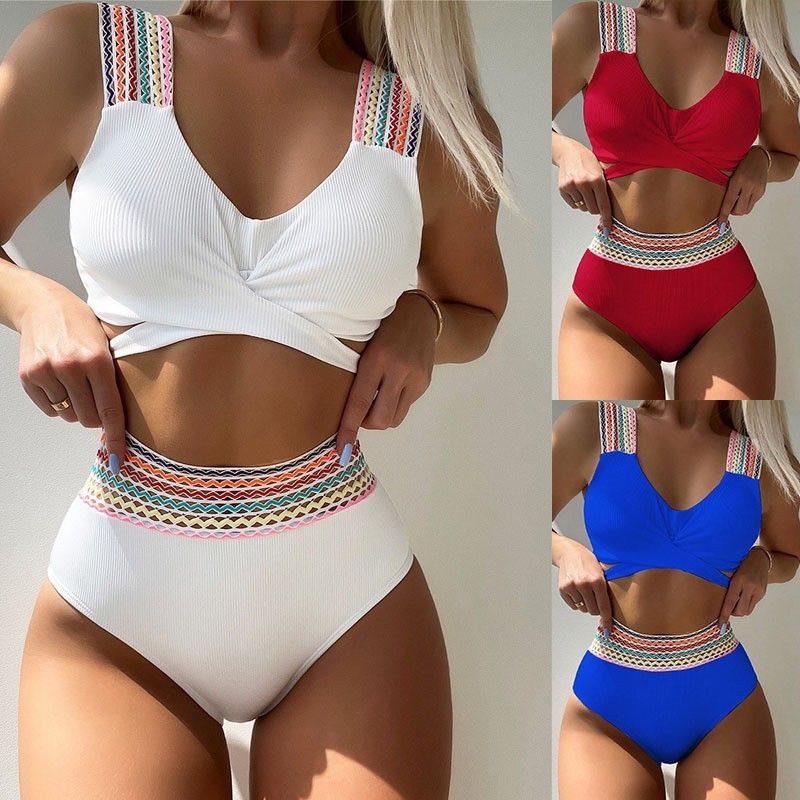 2025 neue Sexy Badeanzug Für Frauen High-End Krawatte Strand Bikini Heißer Frühling Bademode_voghion.com