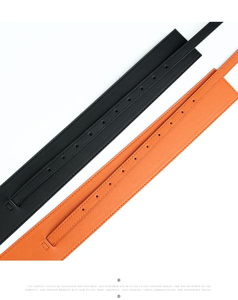 Damengürtel, breiter Gürtel für Damen, modische und vielseitige Anzugdekoration mit Kleid, Mantel, Taillengürtel für Damen_voghion.com