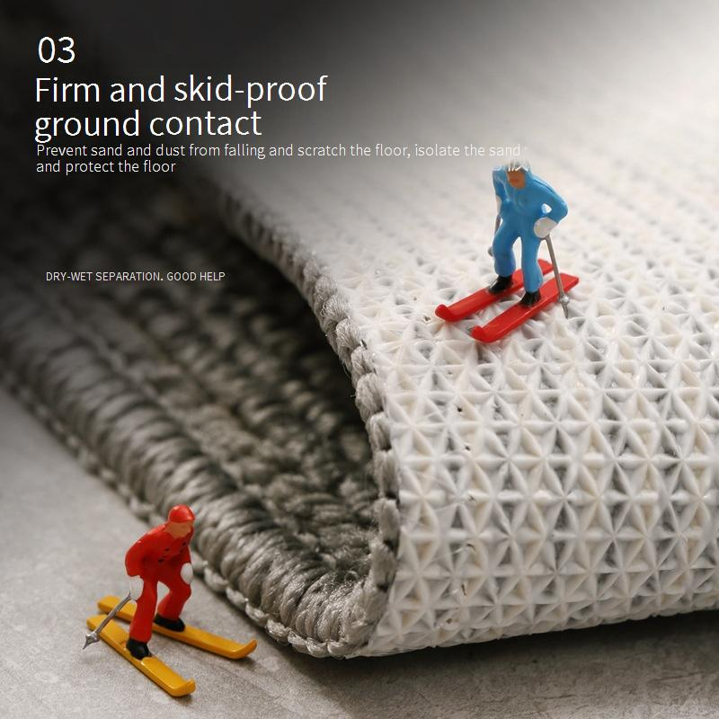 Home Textile Home Dust Removal Door Mat Carpet Household Entrance Porch Door Anti Slip Mat Wear Resistant Mat_voghion.com