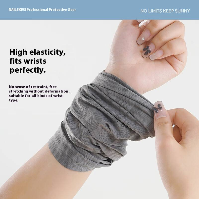 Cooling & Quick-Dry Sports Wristband – Sweat-Absorbing & Non-Slip For Men & Women – Perfect For Tennis, Basketball, Gym & Outdoor Activities_voghion.com