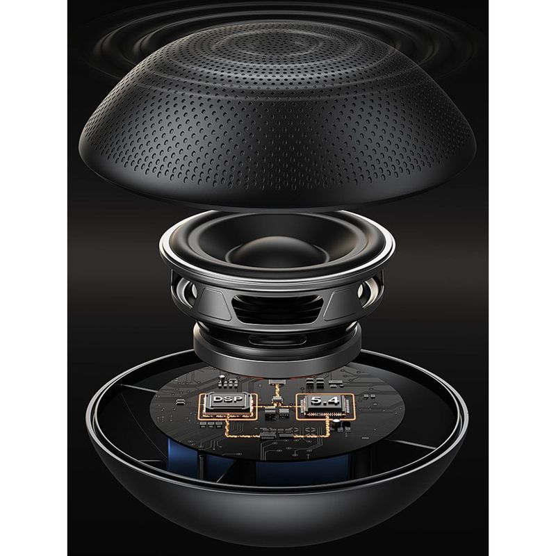 XISEM SN01 Mini alto-falante sem fio Bluetooth para chamadas, pequeno subwoofer portátil para uso doméstico_voghion.com