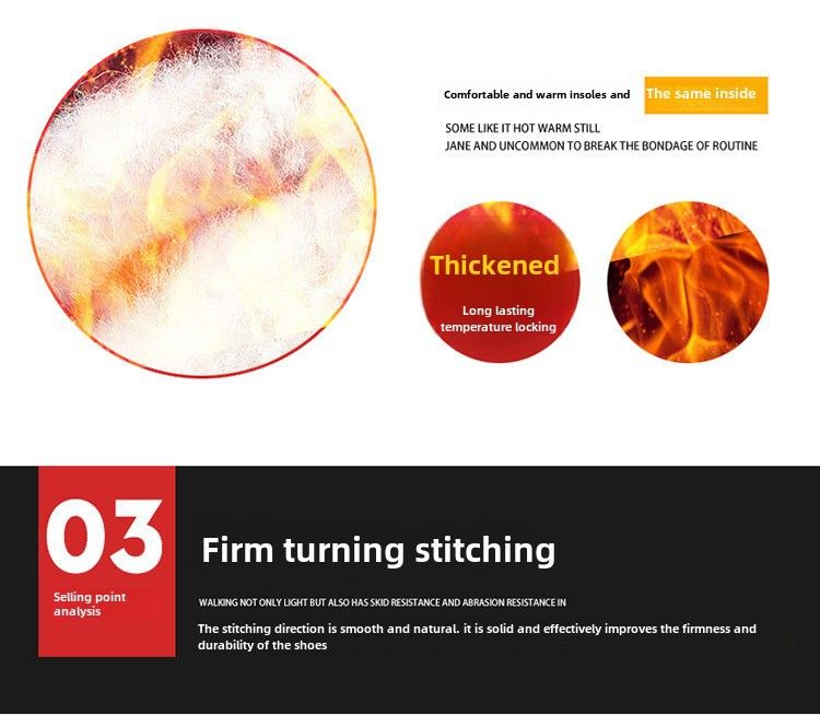 Gepolsterte Herren-Winterschuhe 2023 mit Fleecefutter, dicker Sohle, ideal für Outdoor-Aktivitäten und Schnee._voghion.com