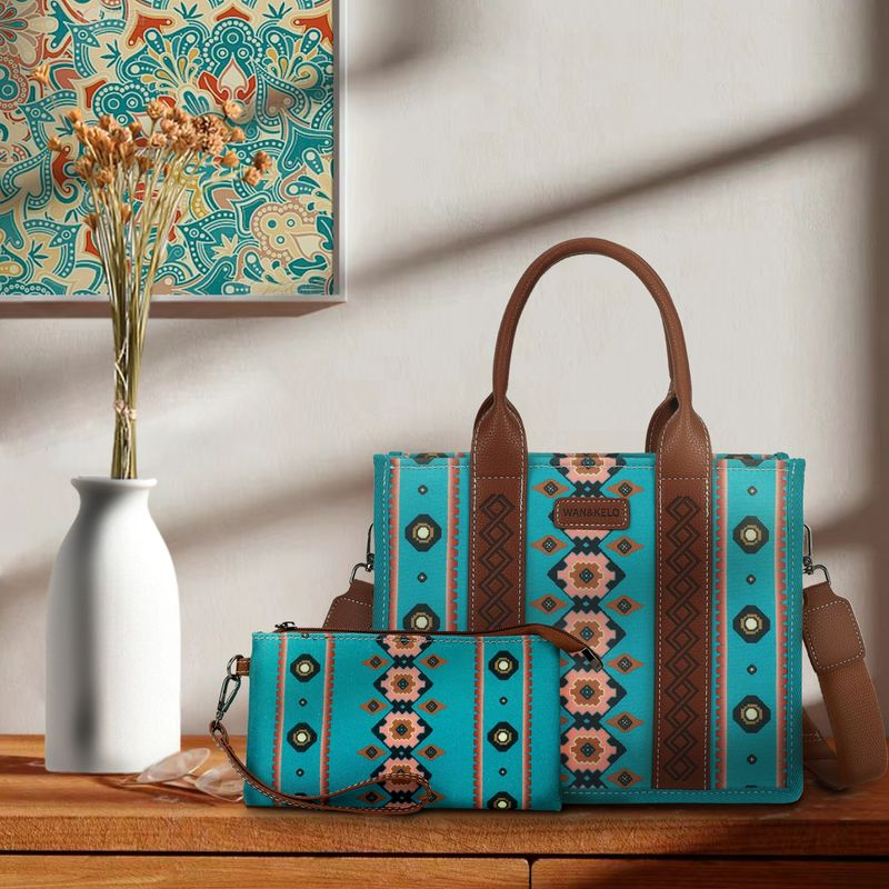 2024 Premium Bohemian Ethno-Stil Handtasche Vintage Tote Qualität Canvas, Damen Umhängetasche, Temperament Mutter Tasche_voghion.com