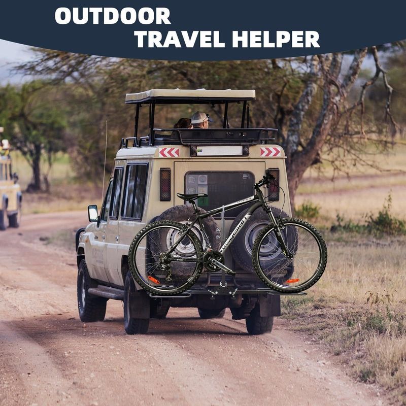 Hitch Mount Bike Rack, Heavy Weight Capacity Car Bike Rack 2'' Receiver for Standard, _voghion.com