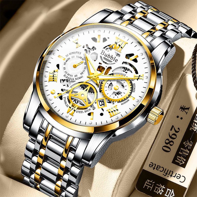 2024 New Swiss Brand Fully Automatic Movement Luminous Waterproof High-end Stylish Men's Watch_voghion.com