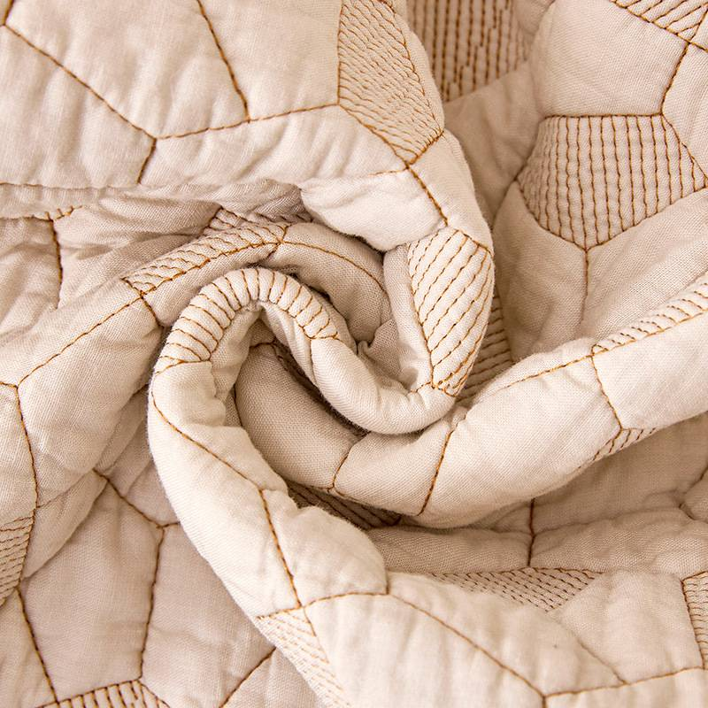 Washed Cotton Sofa Cushion Cover Reversible Quilted 3 Seater Slipcover For Modern Couches All Season Breathable Seat Protector_voghion.com