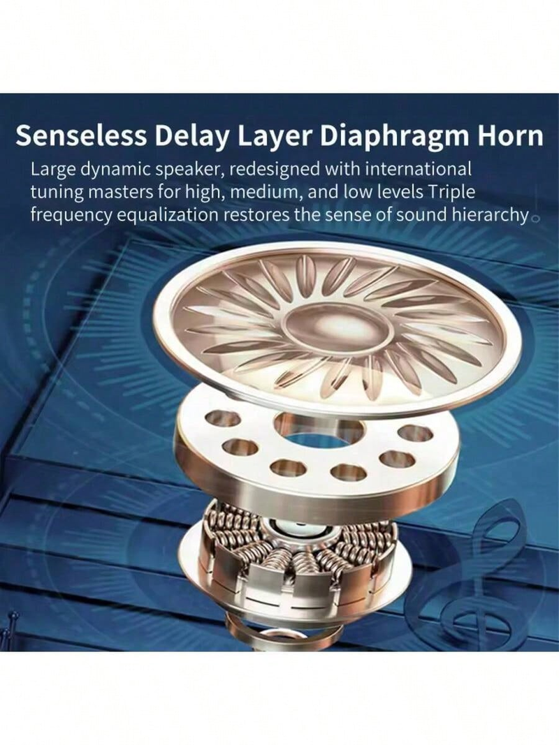 NEW 2025 New Style True Wireless In-Ear Fasions Headphone Mini Couples Earbuds Music Earplug Gaming HIFI Bass Stereo ENC_voghion.com