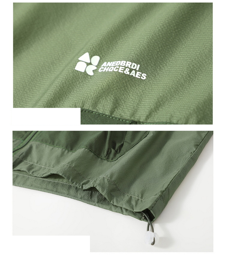 Men's Clothing Summer New Style Plus Size Color Matching Sun Protection Clothing 300 Catties Wear Long Sleeve Hooded Zipper 8826_voghion.com