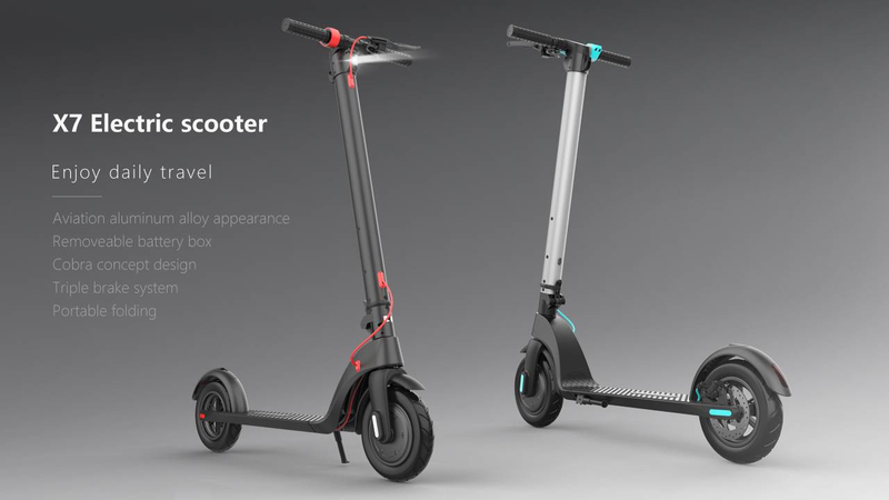 OOTD KIXIN X7 City E-Scooter - 350W Motor | 100kg Load | Foldable & Space-Saving | 2-4H Fast Charge | Ideal For Commute & Campus | EU Stock_voghion.com