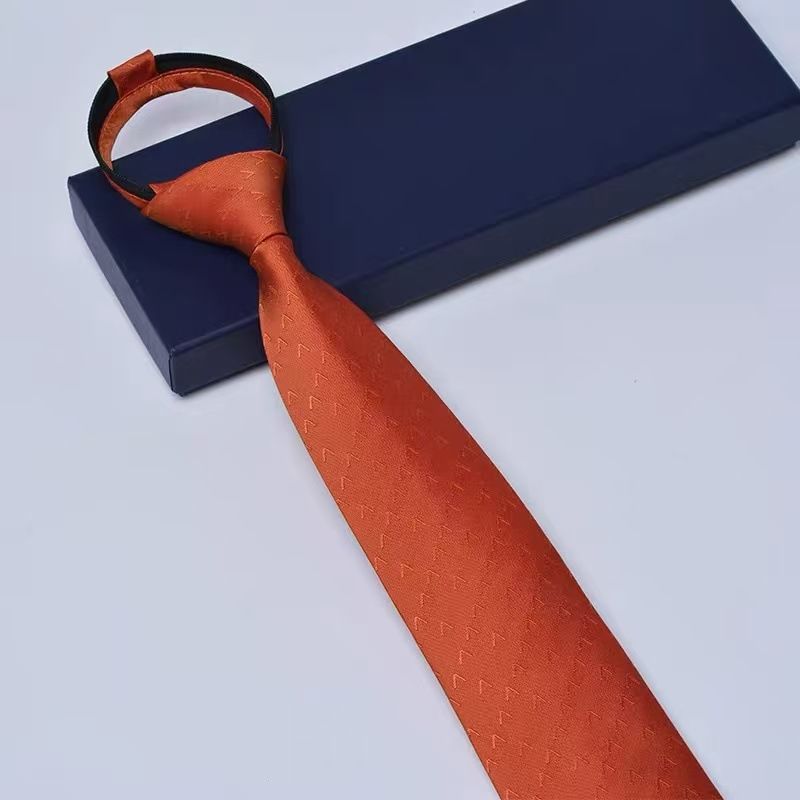Ping An Bank Brosche Damen Kopf Blume Netztasche Herren Arbeit Orange Perlen Professionelle Krawatte_voghion.com