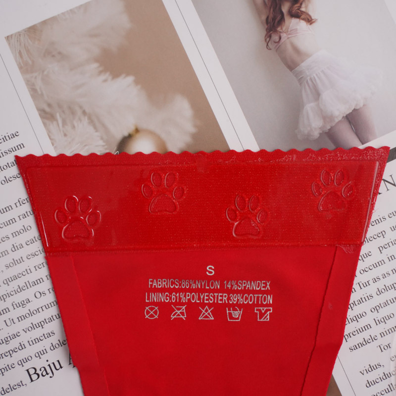 Intimo sexy Cuore in silicone Sexy Party Intimo confortevole Traccia femminile Perizoma invisibile Femminile_voghion.com