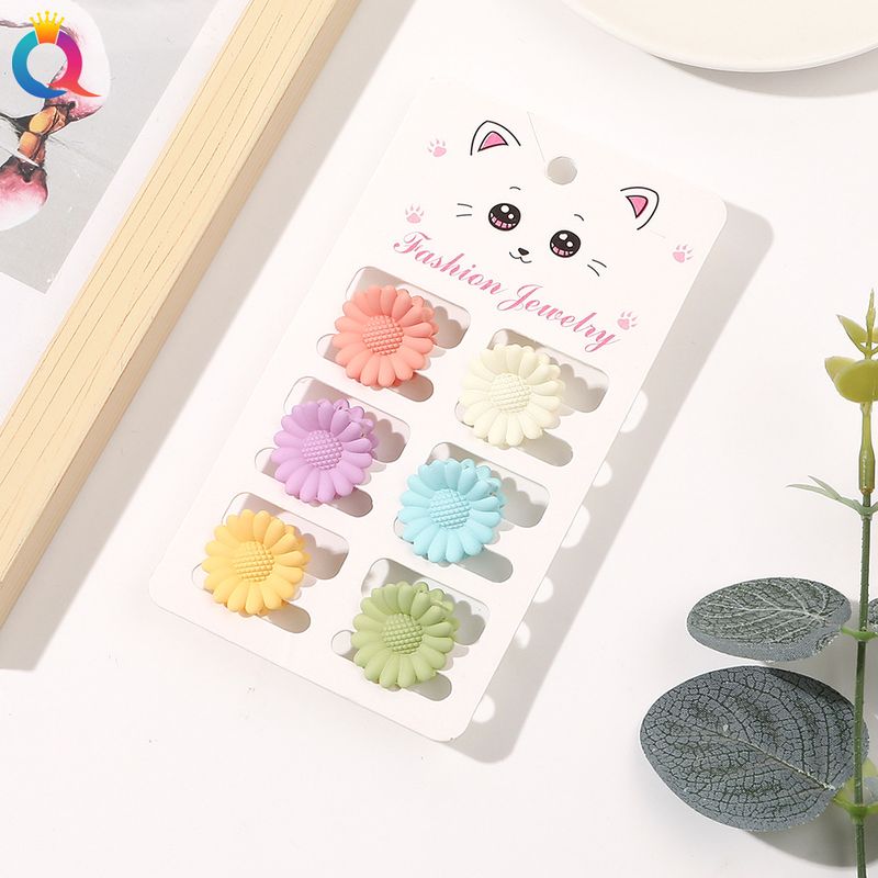 Mini-Haarspangen-Set – 6-teiliges Haarklammer-Set in matten Pastellfarben für Damen (klein, rutschfest, vielseitig für Ponyfrisuren und Hochsteckfrisuren)_voghion.com